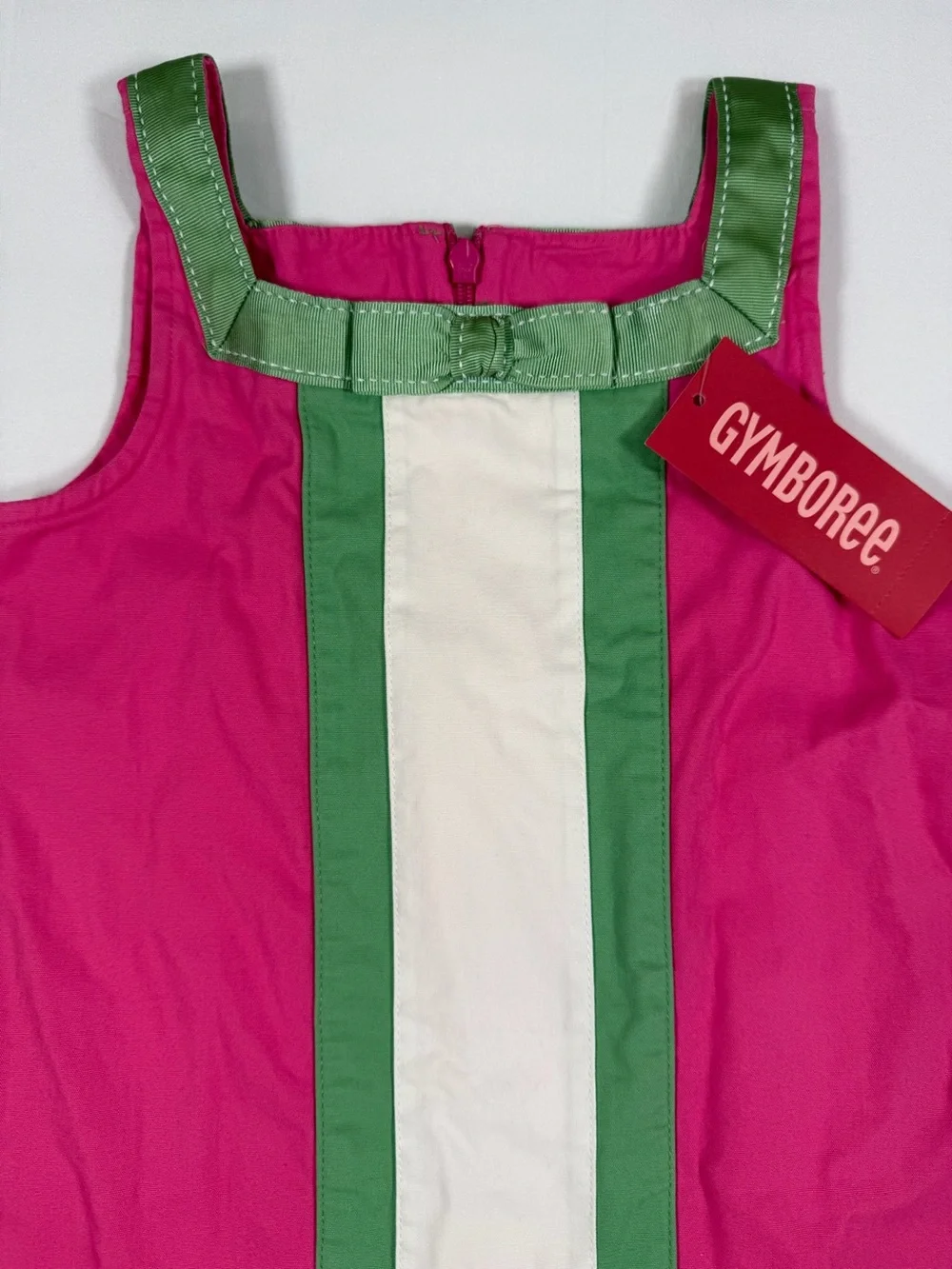 NWT 2009 GYMBOREE Girls 4 Vintage Spring Trans Dress Mod Colorblock Deadstock